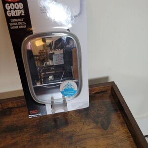 OXO Fogless Mirror Good Grips with Stronghold Suction Cup Mounting 23 x 15cm